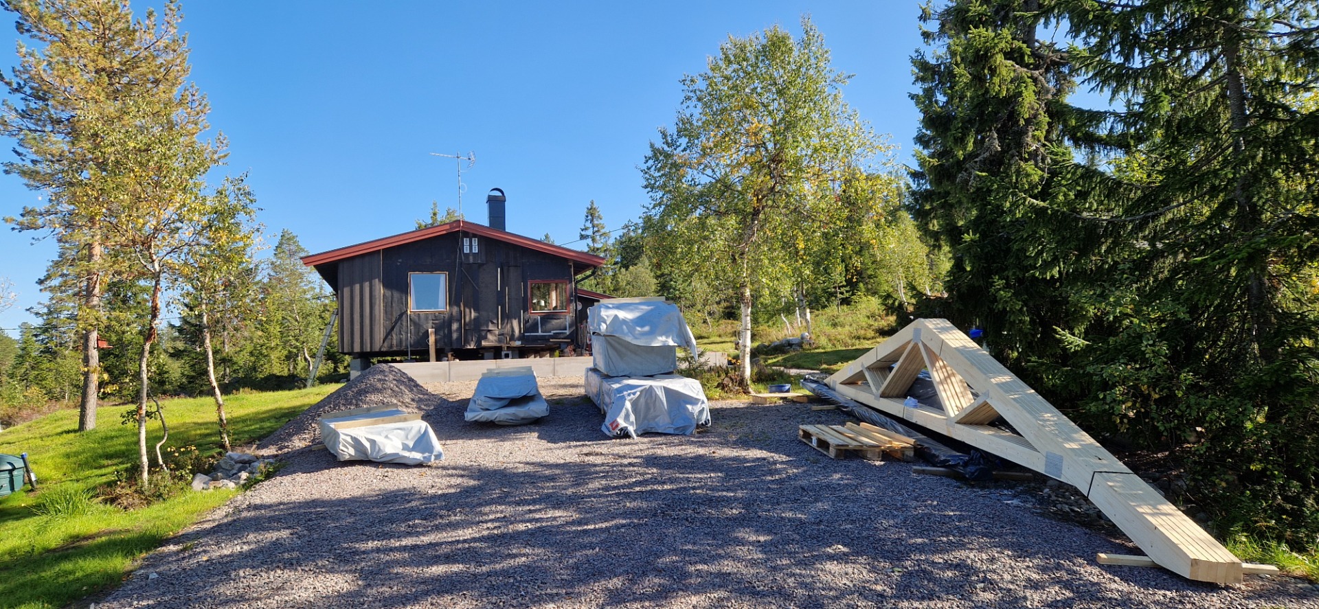 Om ikke minutt for minutt, ser du her fremdriften fra dag til dag.