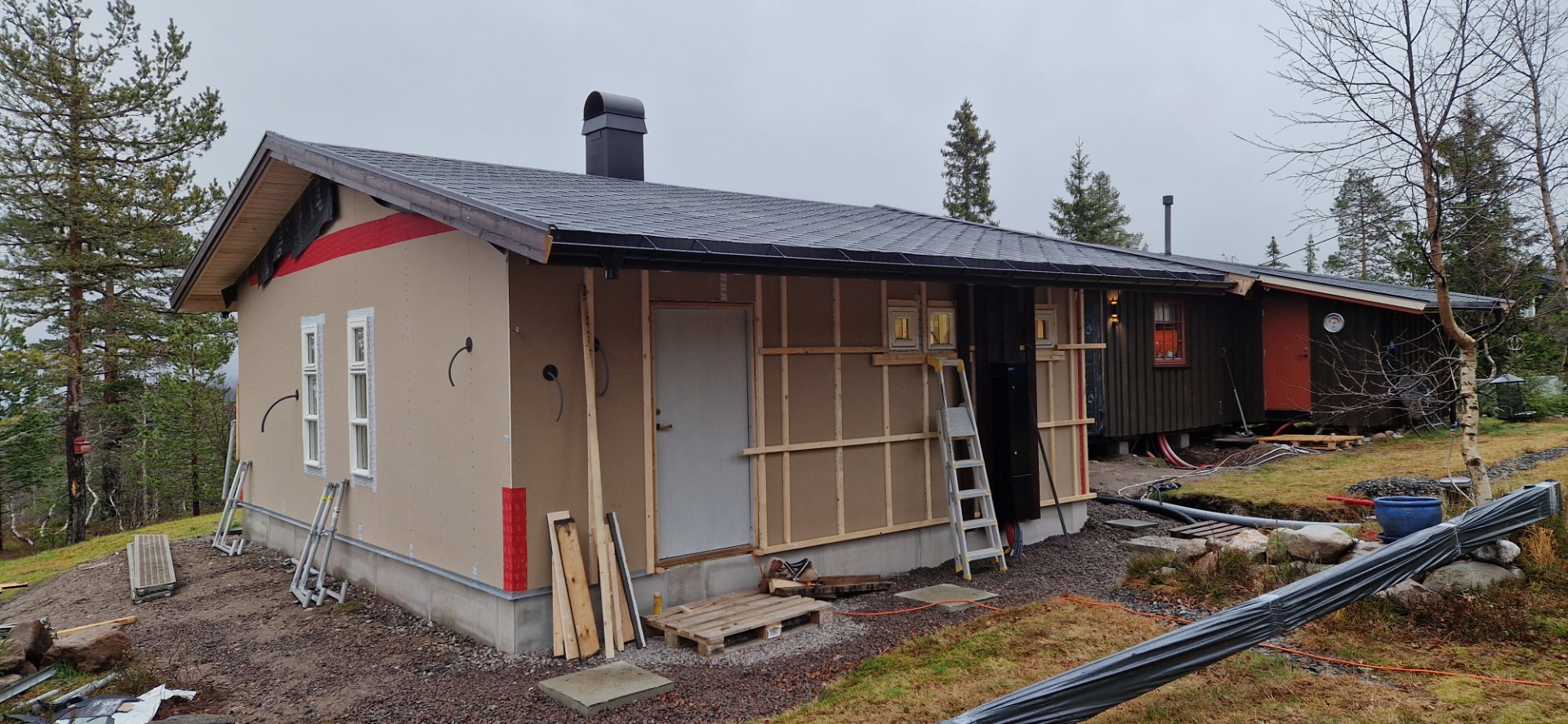 Tilbygget oppføres sommer og høst 2025