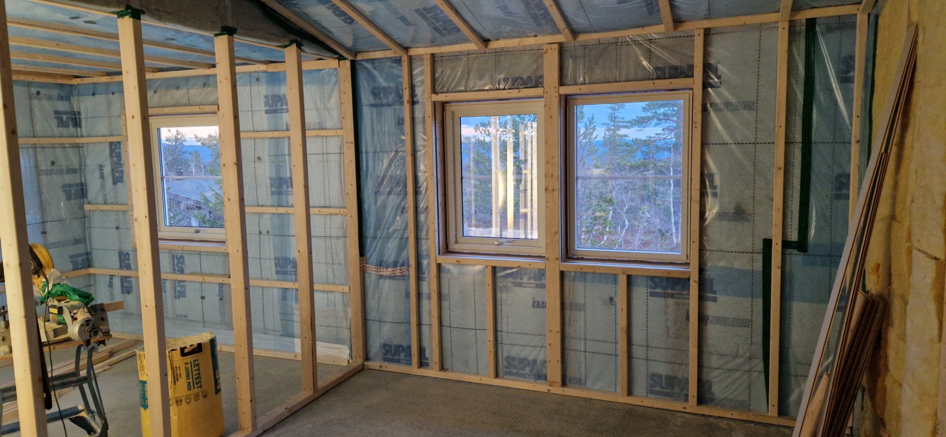 Inne er det "elektrikerklart"